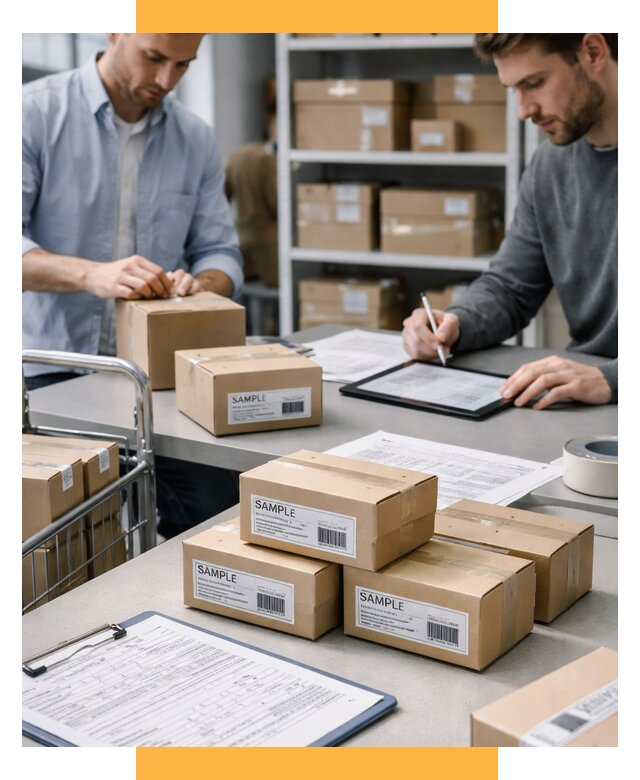 Доставка образцов и малых партий от 7801 р., СетСервис-Слд