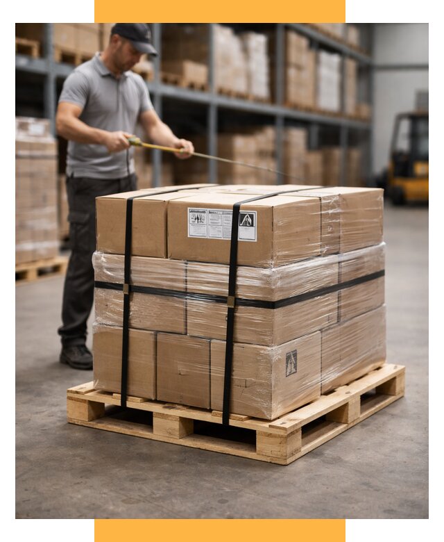 Упаковка и паллетирование грузов от 3640 р. | СетСервис-Слд