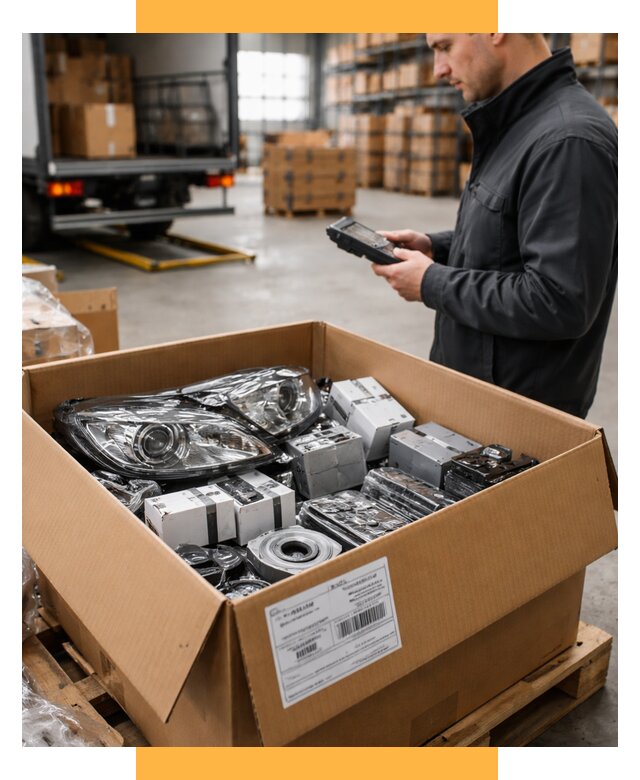 Доставка автозапчастей из Европы под ключ от 13001 р. | СетСервис-Слд