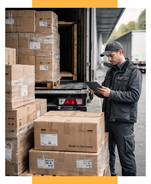 Доставка грузов из Германии от 46805 р. быстро - СетСервис-Слд