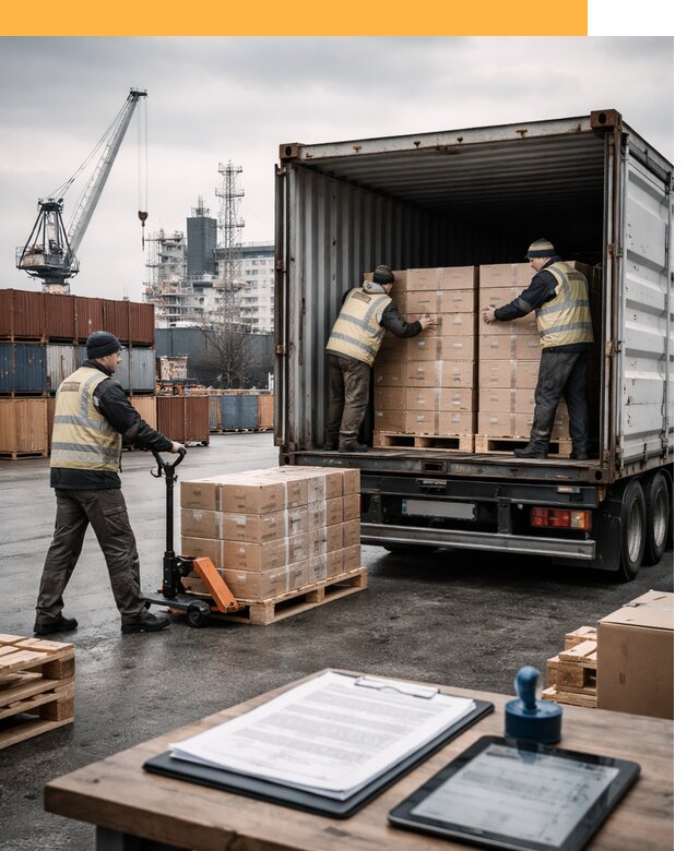 Доставка грузов из Латвии от 26003 руб, морская, авто, авиа