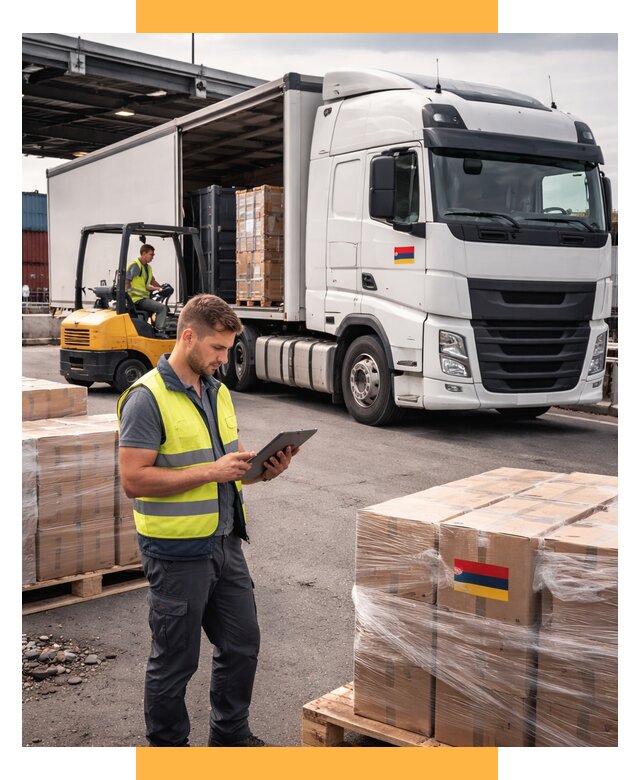 Автоперевозки из Армении от 98810 р. — услуги СетСервис-Слд