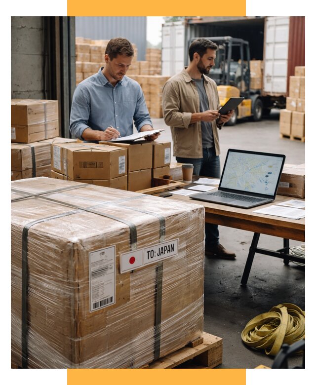 Доставка грузов в Японию от 26003 р., логистика СетСервис-Слд