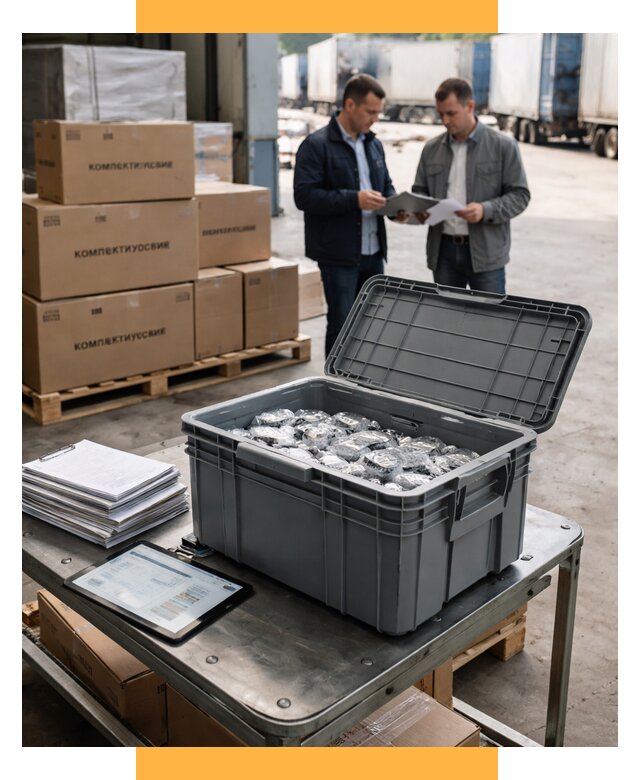 Перевозка комплектующих из Китая от 6761 р. | СетСервис-Слд