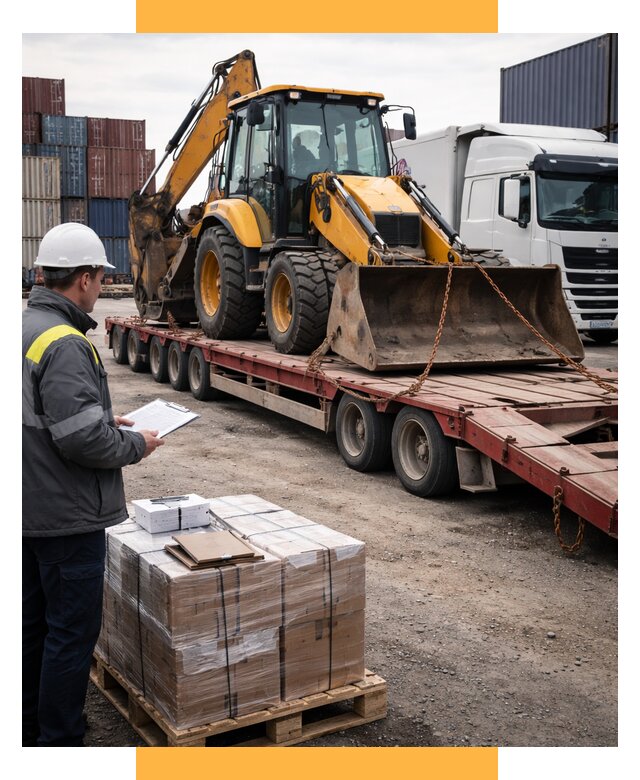 Международная перевозка спецтехники от 46805 р., СетСервис-Слд