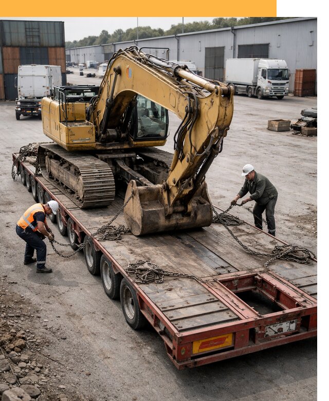 Перевозка спецтехники по России и миру от 46805 руб