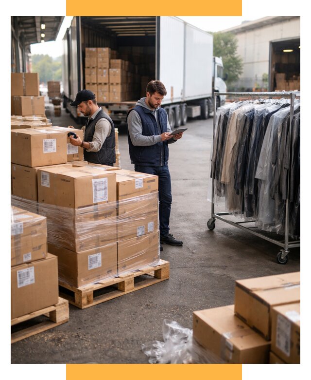 Перевозка и доставка одежды из Китая от 7801 р., СетСервис-Слд