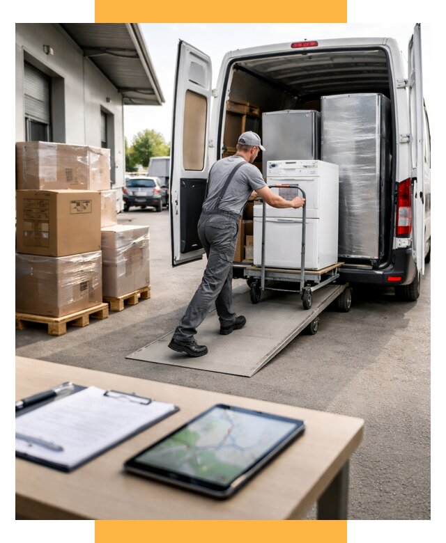 Перевозка бытовой техники от 6761 р. - логистика СетСервис-Слд