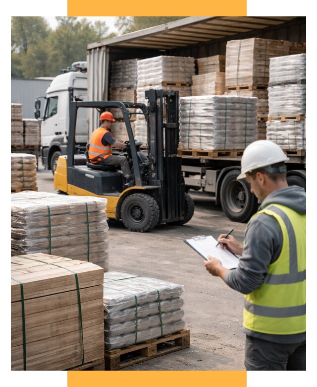 Перевозка строительных материалов от 5721 р. | СетСервис-Слд