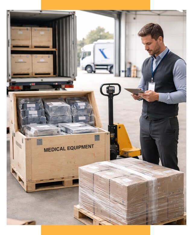 Перевозка медицинского оборудования от 15602 р. в СетСервис-Слд