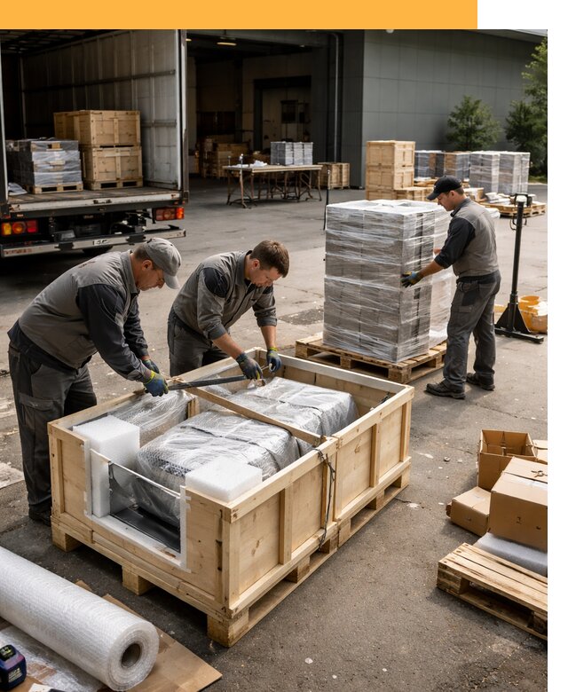 Перевозка выставочных грузов по миру от 26003 руб за м2 с таможней