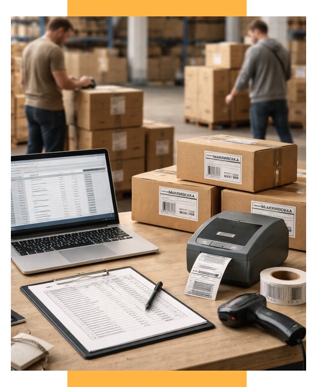 Маркировка импортных товаров от 4680 р. под ключ, СетСервис-Слд