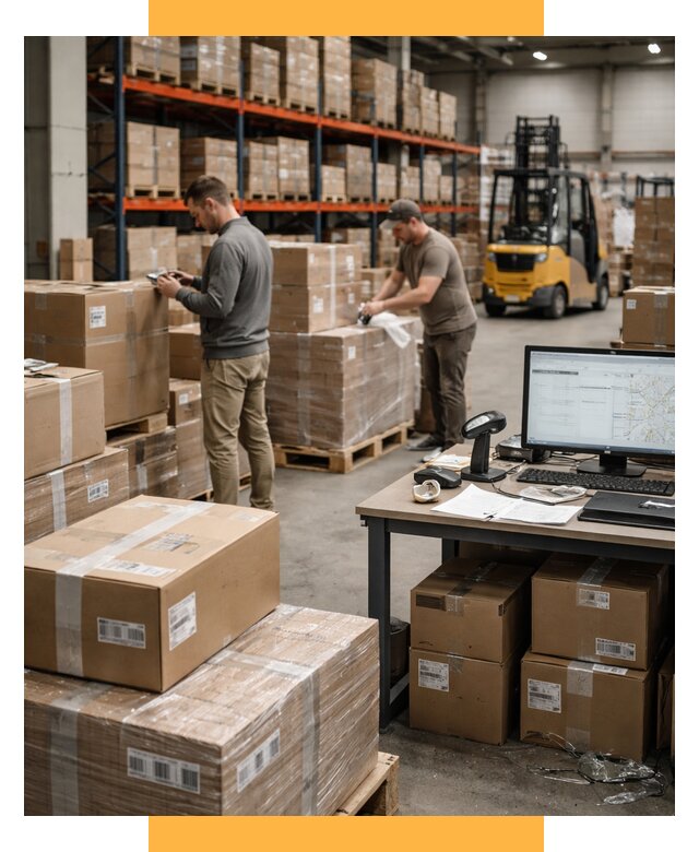 Склад консолидации в Европе от 6761 р., услуги СетСервис-Слд